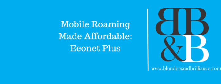 Roaming made Affordable Econet Plus banner
